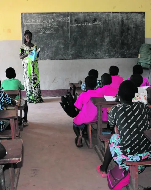 Dank der Unterstützung der Caritas und ihrer Partner konnte in Gangura ein neuer Schulblock errichtet werden.  | Foto: Caritas Burgenland