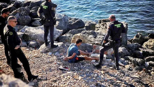 Die Geflüchteten seien nun wieder in Marokko, teilte die spanische Regierung mit. | Foto: Vatikan News