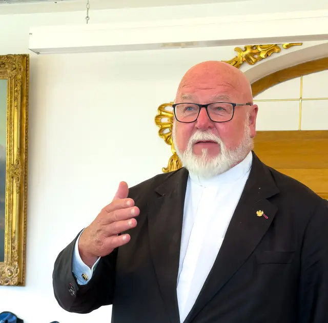 Franz Xaver Brandmayr referierte zuversichtlich zum Thema Jerusalem. | Foto: Franz Josef Rupprecht