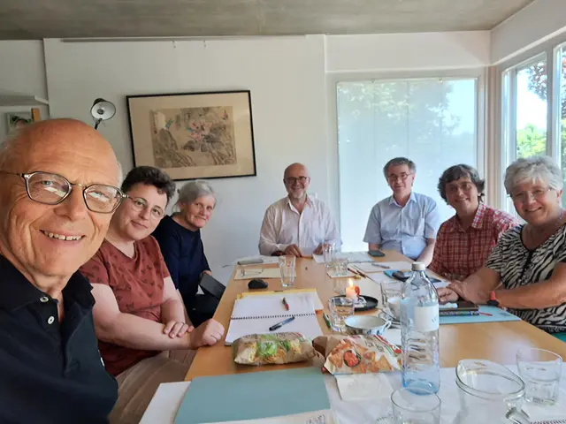 Vorstandssitzung des österreichischen GCL‑Teams. | Foto: Pistrich