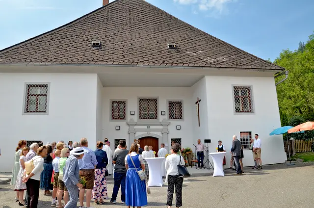 In neuer Frische präsentiert sich der Pfarrhof in St. Peter ob Judenburg. | Foto: Oblak