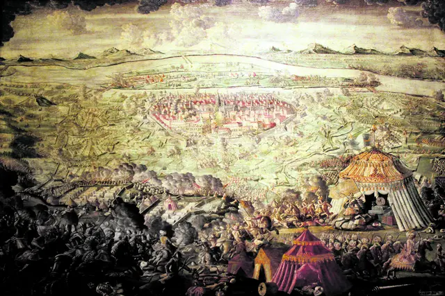 Der Entsatz von Wien am 12. September 1683. In der Schlacht auf dem Kahlenberg gelang die Befreiung Wiens von der Belagerung durch das türkische Heer.  | Foto: anagoria / Wikimedia Commons