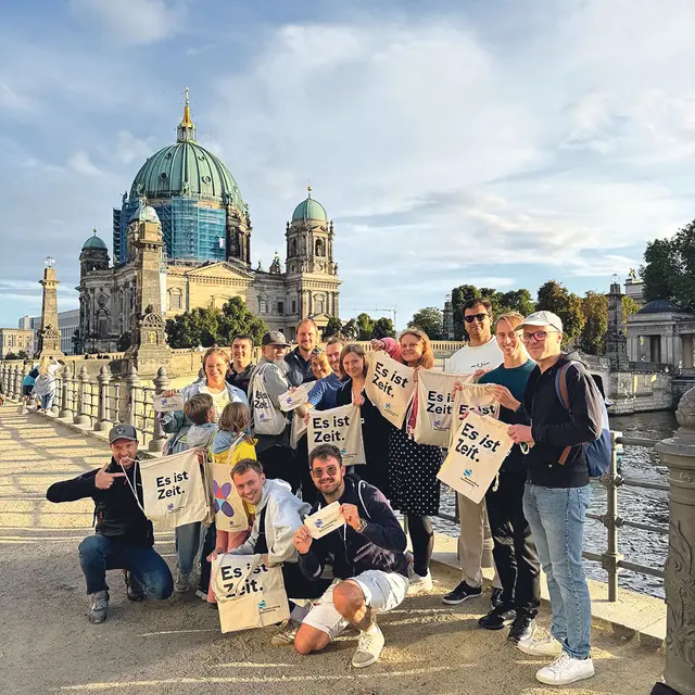 Katholisches Jugendvernetzungstreffen in Berlin. | Foto: KJÖ