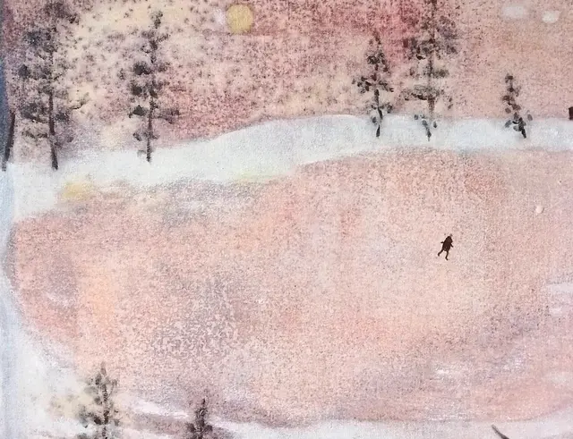 Julia Maurer, „gloom“ (2025). | Foto: Charity-Kunstauktion