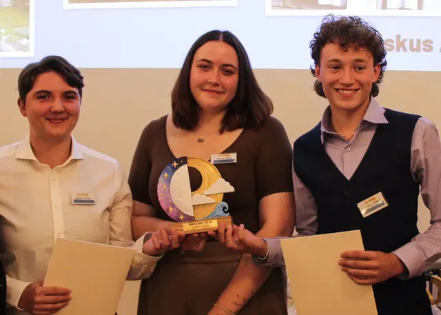 Sarah Viertler, Hanna Ebner und Lukas Glößl aus Deutschfeistritz | Foto: KIJU