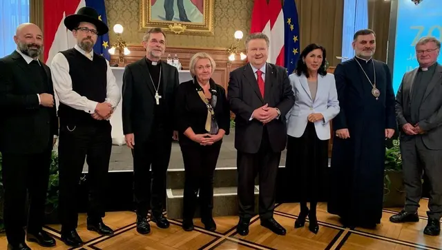 70 Jahre christlich-jüdischen Dialog feierten ReligionsvertreterInnen und PolitikerInnen am 19. Oktober im Wiener Rathaus.  | Foto: Kathpress
