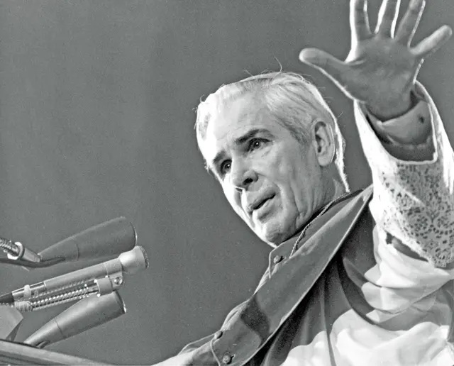 Bischof Fulton Sheen bei einer Predigt.  | Foto: Archive/CNS photo/KNA