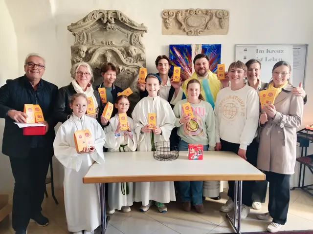 St. Margarethen. Im Zuge des 100. Weltmissions-Sonntags wurden Missio-Pralinen verkauft.