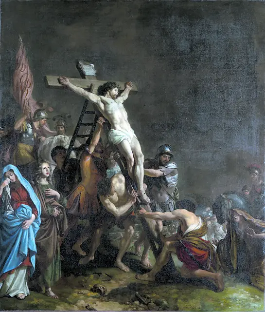 Sein Leben war das 
eines Menschen,
er erniedrigte sich
und war gehorsam bis zum Tod,
bis zum Tod am Kreuz.
Darum hat ihn Gott über alle erhöht
und ihm den Namen verliehen,
der größer ist als alle Namen.

Philipper 2,7-9
Aus der zweiten Lesung zum Fest Kreuzerhöhung (14. September)
 | Foto: Amsterdam Museum